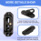 Winch Control Mount Plate Metal Hook Recovery Tool 9
