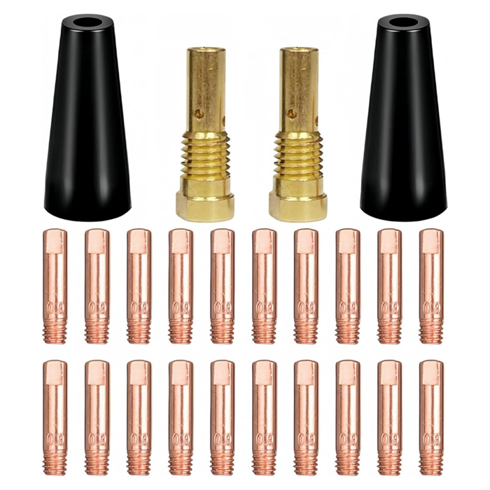 24Pcs Flux Core Gasless Nozzles Welding- Accessory 4851430242043