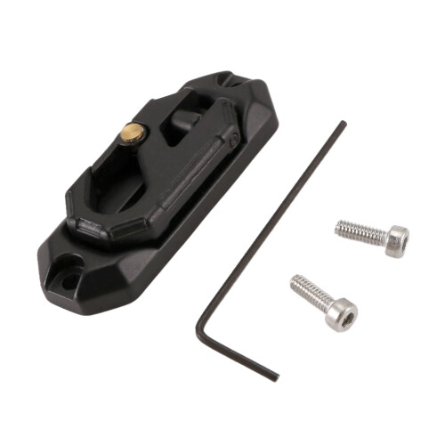 Winch Control Mount Plate Metal Hook Recovery Tool 2
