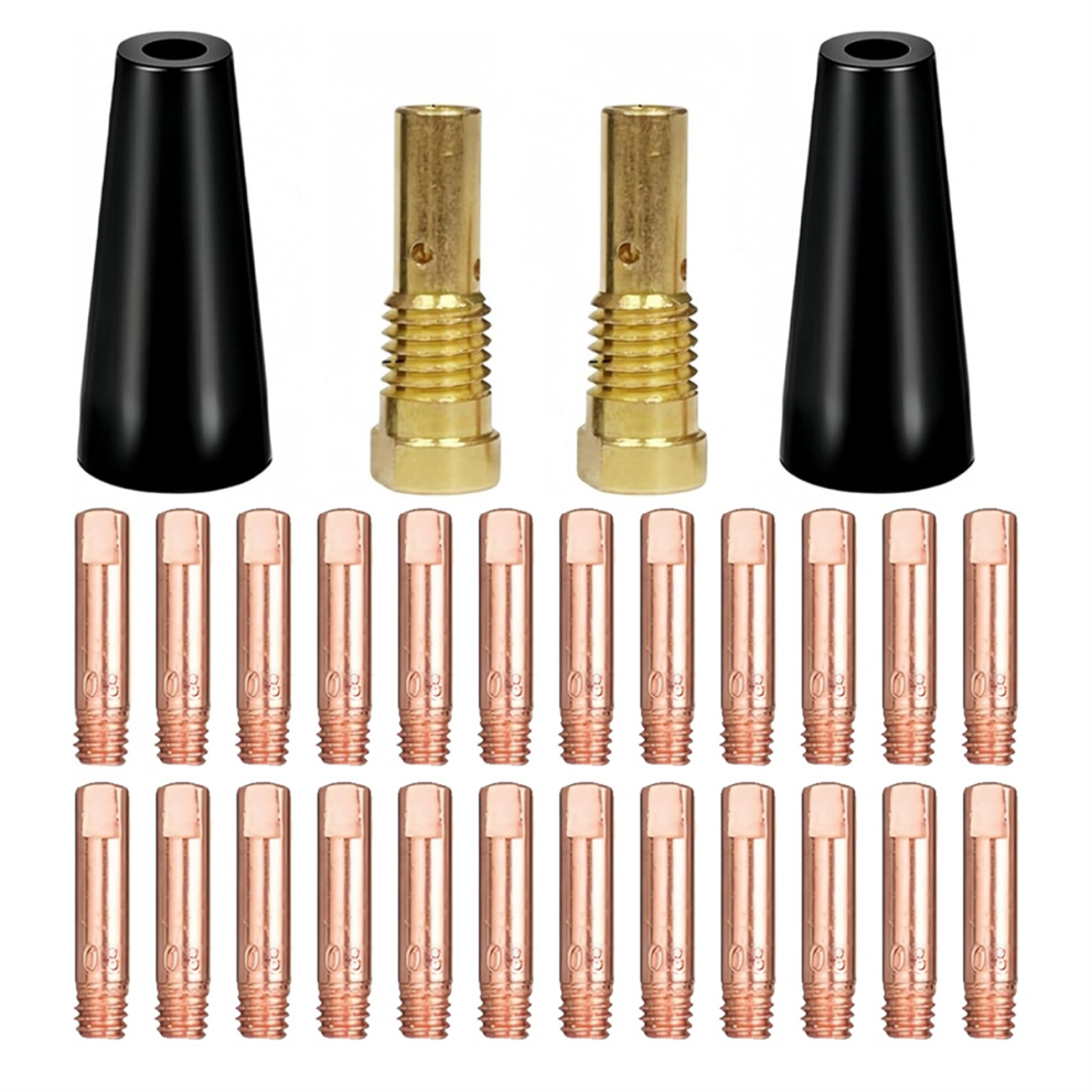 24Pcs Flux Core Gasless Nozzles Welding- Accessory 4851430242050