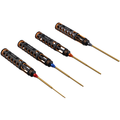 4pcs/Set Titanium Plating 1.5mm/2mm/2.5mm/3mm Hexa 2