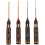 4pcs/Set Titanium Plating 1.5mm/2mm/2.5mm/3mm Hexa 4