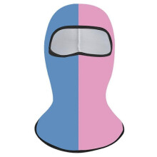 (G, Multicolor) Full Face Motorcycle Mask Milk Silk Windproof Thin Breathable Summer Cycling Face Shield