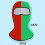 (E, Multicolor) Full Face Motorcycle Mask Milk Silk Windproof Thin Breathable Summer Cycling Face Shield 4