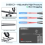 Set aerografo portatile con compressore palmare Ide 3