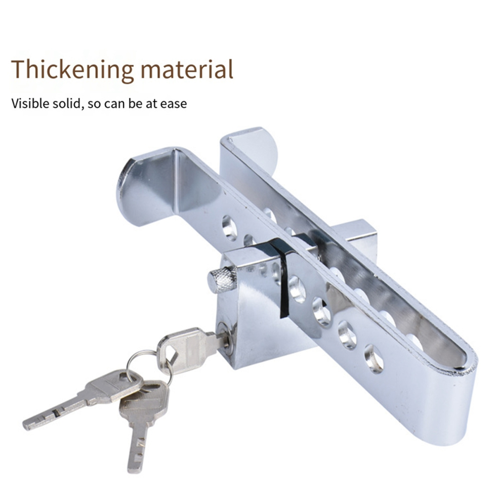 Bloqueo De Embrague Ajustable Para Coche Pedal De Freno Universal B-image