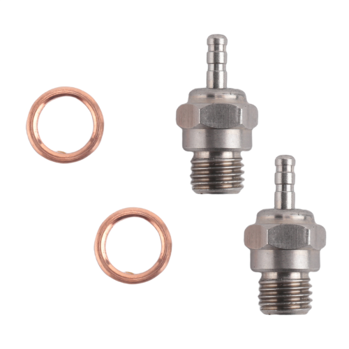 2 bujías incandescentes para motor de chispa caliente. 1