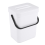 1.3 Gallon Kitchen Compost Bin Trash Can with Lid 3