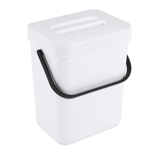 1.3 Gallon Kitchen Compost Bin Trash Can with Lid 2
