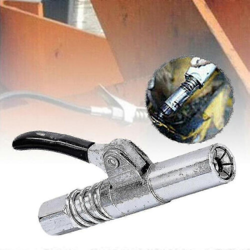 Grease Coupler Heavy-duty Quick Release Grease Gun Coupler Npti/8 10000psi Fpsilver1pcs 1