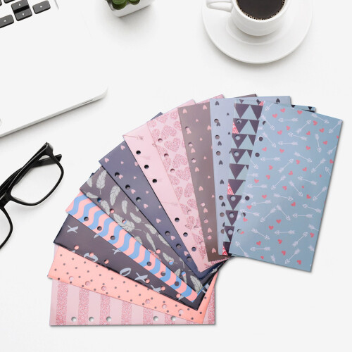 Pacote com 12 envelopes laminados para dinheiro e orçamento 2