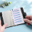 Pacote com 12 envelopes laminados para dinheiro e orçamento 5