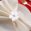 Lot de 6 ronds de serviette en forme de fleur, porte-boucles florales Dini 7