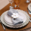 Lot de 6 ronds de serviette en forme de fleur, porte-boucles florales Dini 8