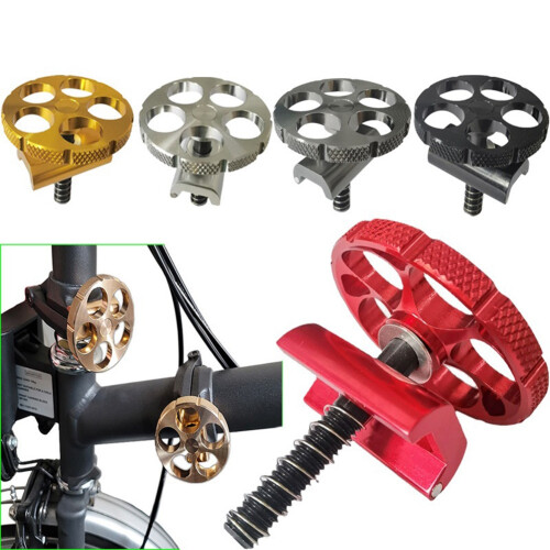 For Folding Bike Frame Round Hinge Lever C Buckle 2