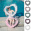 Full Transparency Water Ring Swimming Ring with Heart-shape Inflatable for Adult 2