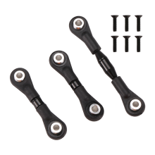 Lot de 3 biellettes de direction en métal pour TT-01 TT01 1/