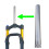 Outils de remplacement pour fourche avant de vélo en aluminium 3
