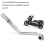 Motorcycle Modified 51mm Front Exhaust Pipe Escape 3