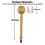 Martello da baseball, guanto da softball, monoblocco 3