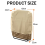 Funda para silla plegable de exterior, impermeable, resistente al polvo, L 9