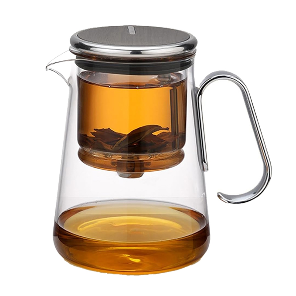 Théière magnétique en verre de 700 ml avec infuseur -