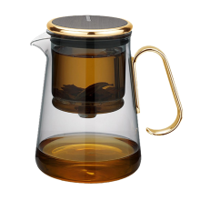 Tetera magnética de vidrio de 700 ml con infusor -
