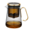 Bule de chá magnético de vidro de 700 ml com infusor - 1