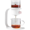 Tetera de vidrio para té fácil - Flor con goteo 1