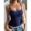 Top estivi da donna con pizzo e spalline sottili 6