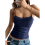 Top estivi da donna con pizzo e spalline sottili 4