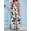 Dames sommer Boho afslappede jumpsuits med vidt ben 5