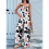 Dames sommer Boho afslappede jumpsuits med vidt ben 10