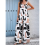 Dames sommer Boho afslappede jumpsuits med vidt ben 7