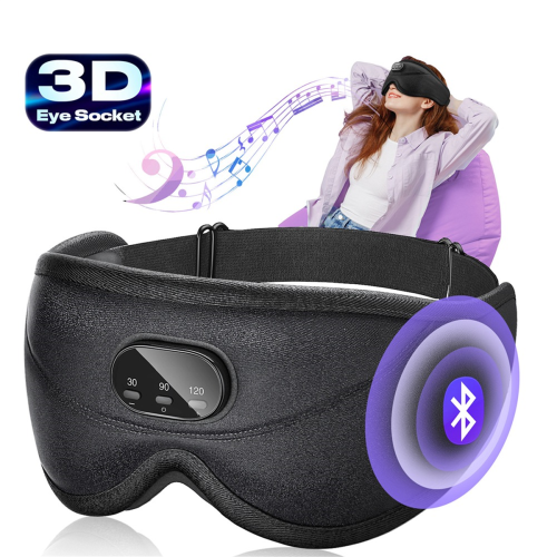 3D Bluetooth Slaapmasker Hoofdtelefoon Oogcomfort 2