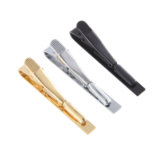 3 pezzi Fermacravatta, Fermacravatta Uomo Argento Oro