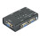 KVM-switch, USB-VGA-switch til 4 PC'er, der deler én video 4