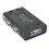 KVM-switch, USB-VGA-switch til 4 PC'er, der deler én video 6