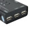 KVM-switch, USB-VGA-switch til 4 PC'er, der deler én video 9