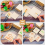 80 Pcs Unfinished Wood Pieces 4x4Inch Blank Square 7