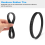 4PACK 45-69-0030 Blade Pulley Tires Compact Band S 6