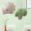 2 pezzi di dinosauri da parete 3D carini per la cameretta dei bambini 3