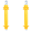 8er-Pack Weidezaun-Gummitor, Federgriff, 4