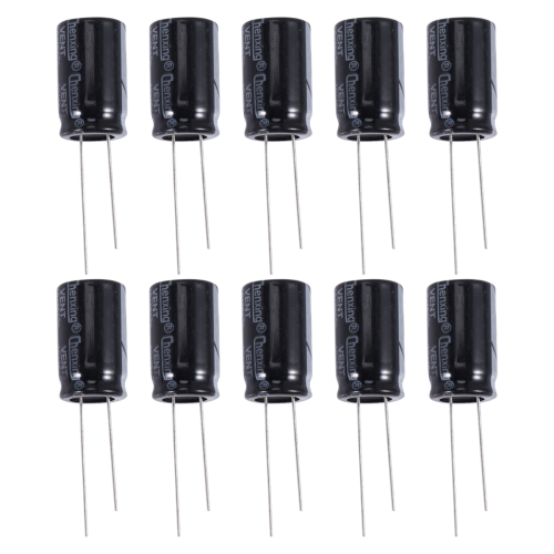 10 Pcs 22uF 400V 105C Capacitor Eletrolítico Radial 1