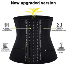 (S) Waist Trainer For Women Latex Underbust Waist Corsets Cincher Hourglass Body Shaper