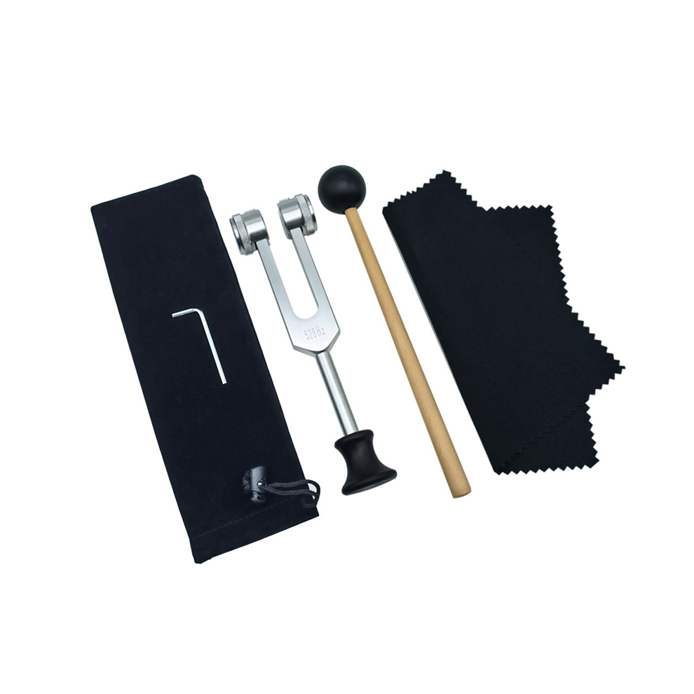 Semoic Tuning Fork 528Hz With Mallet For Healing Chakras,