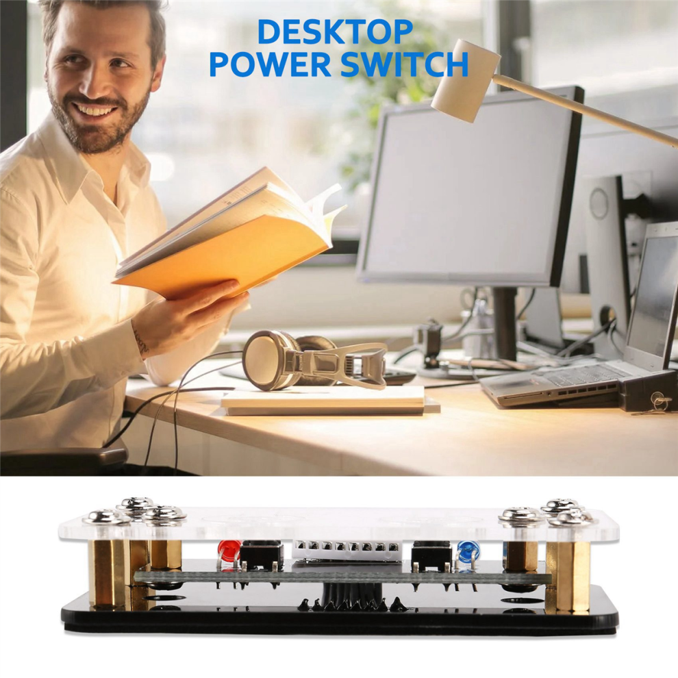 Desktop Computer Switch External Power Button+Rest