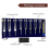 Chakra Tuning Fork Set for Healing, 8 Pieces Silve 6