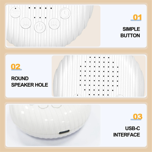 Macchina per il rumore bianco, macchina portatile per bambini, 2