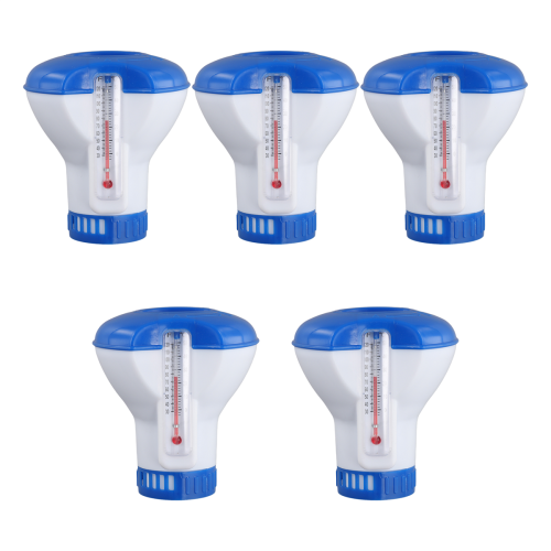 5PCS Swimming Pool Floating Chlorine Tablet Dispen 2